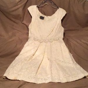 Knee length tea dress